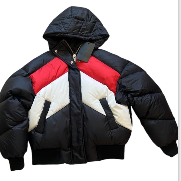 NWT $680 The Kooples  colorful puffer jacket size 2 - Picture 11 of 14